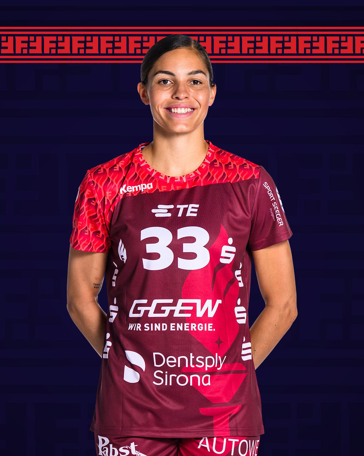 Flames Woman Home Jersey 2025/2026